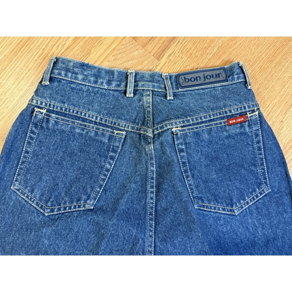 Vintage 80s 90s Bonjour Jeans Women's Sz 12 High Waisted Mom Jeans